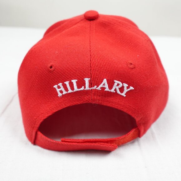 Hillary Clinton Presidential Campaign Logo Signature Hat Cap Adult Adjustable - Picture 2 of 9